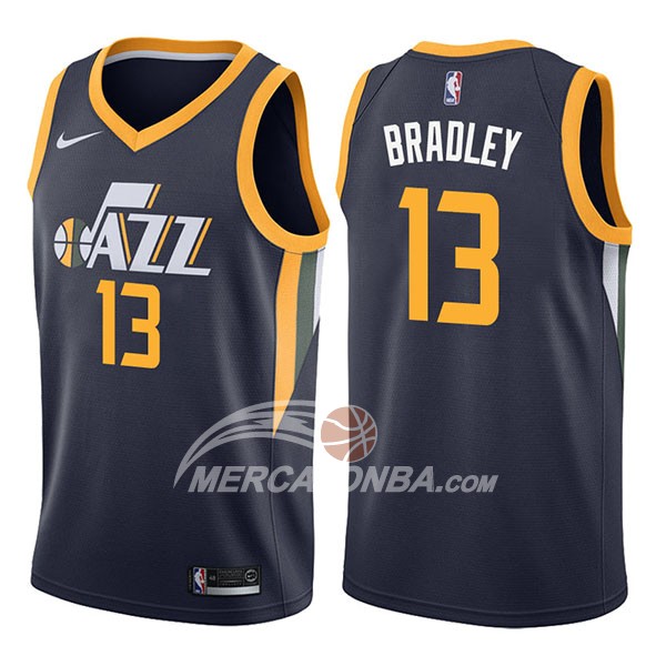 Maglia NBA Utah Jazz Tony Bradley Icon 2017-18 Blu